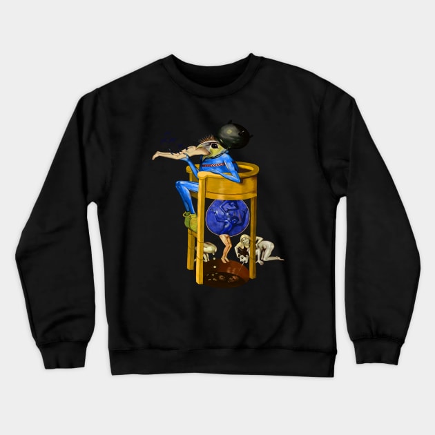 Bosch Bird Crewneck Sweatshirt by Soth Studio